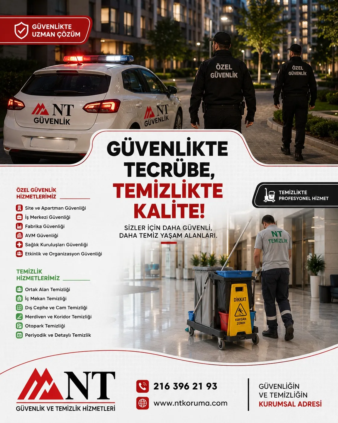 NT GÜVENLİK VE TEMİZLİK HİZMETLERİ